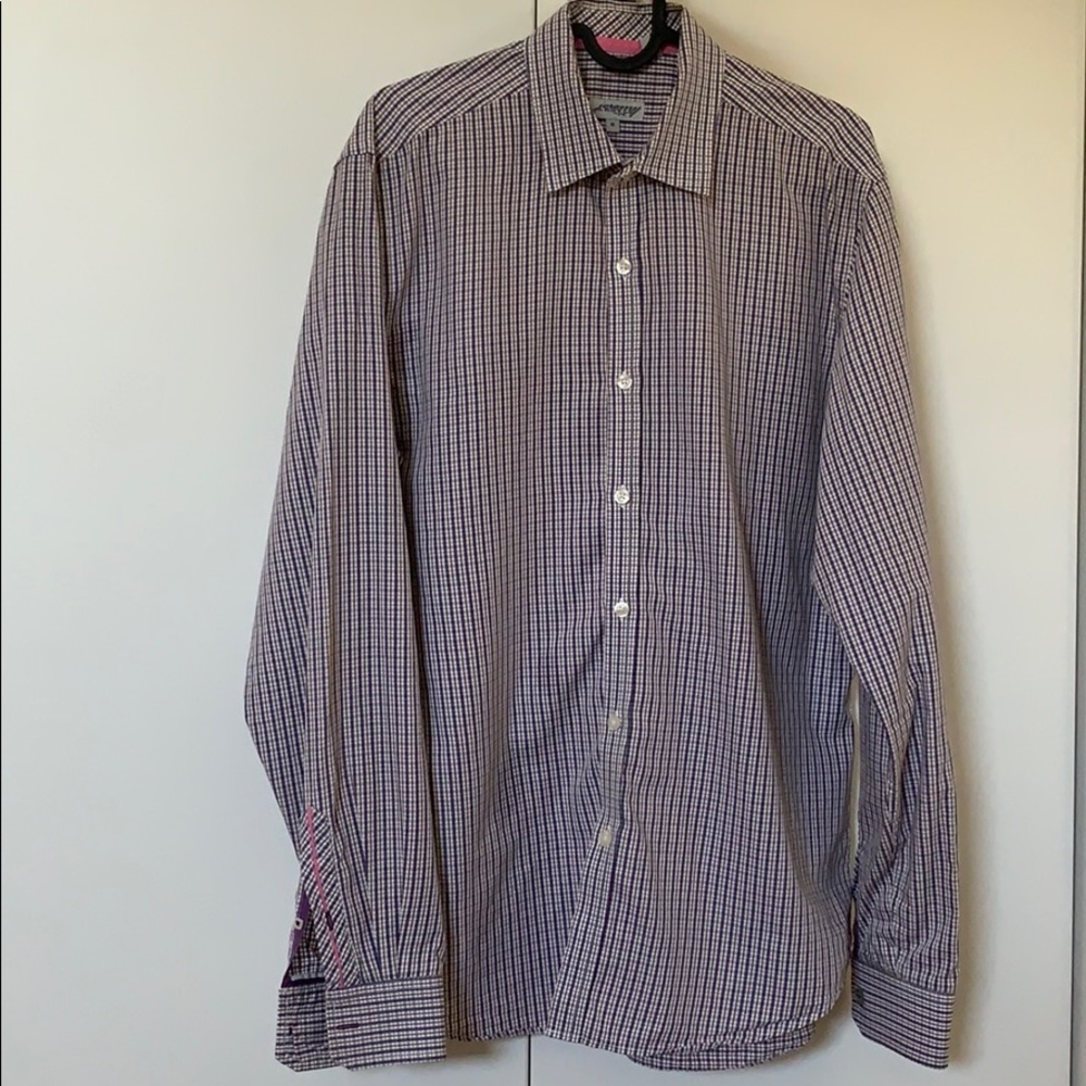 Jeremy Argyle NYC check shirt